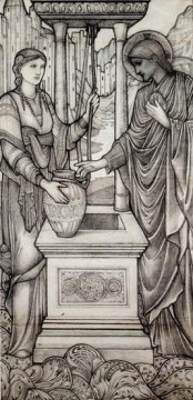 Edward Burne Jones œuvres - Chretit et le bien préraphaélite Sir Edward Burne Jones